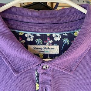 XL Tommy Bahama purple shirt